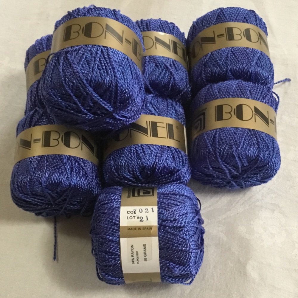 Vendome Bon-Bonel Blue Yarn 400 grams